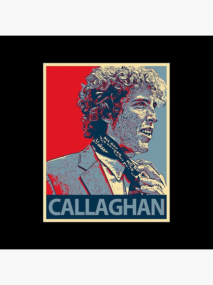 Andrew Callaghan Street Reporting Throw Pillow - Image 2