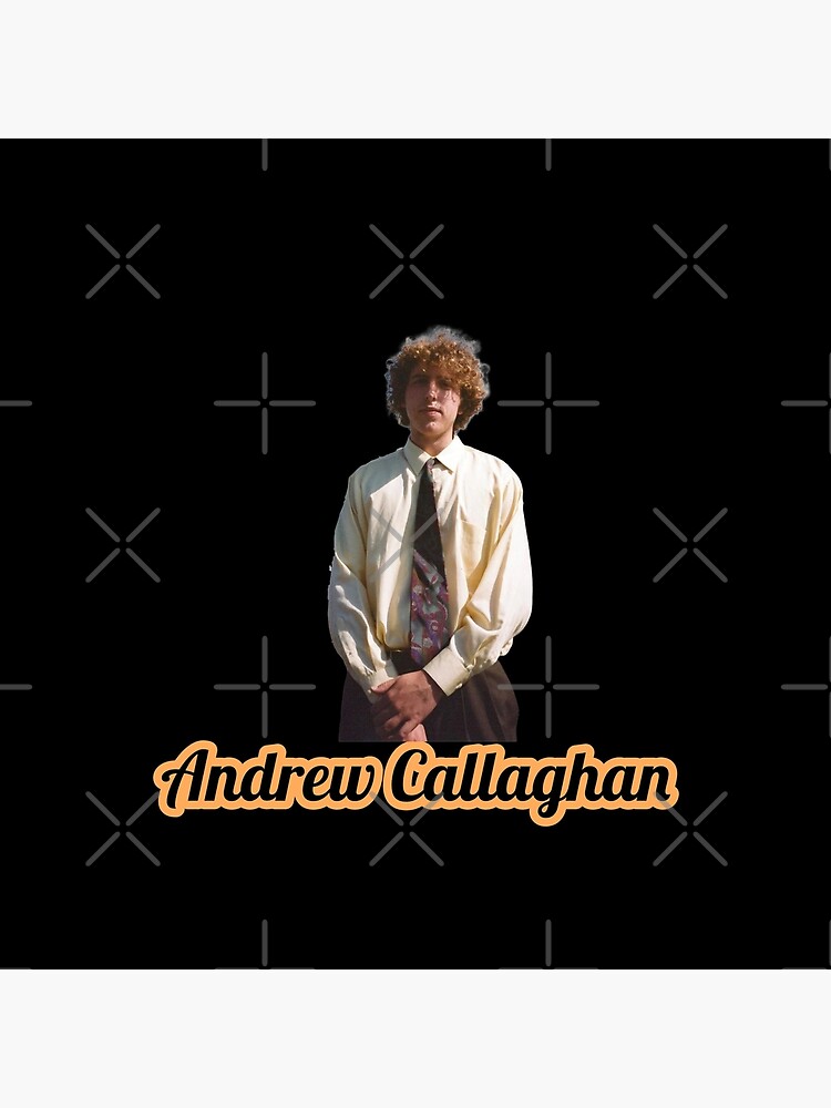 Andrew Callaghan Field Reporter Throw Pillow - Image 2