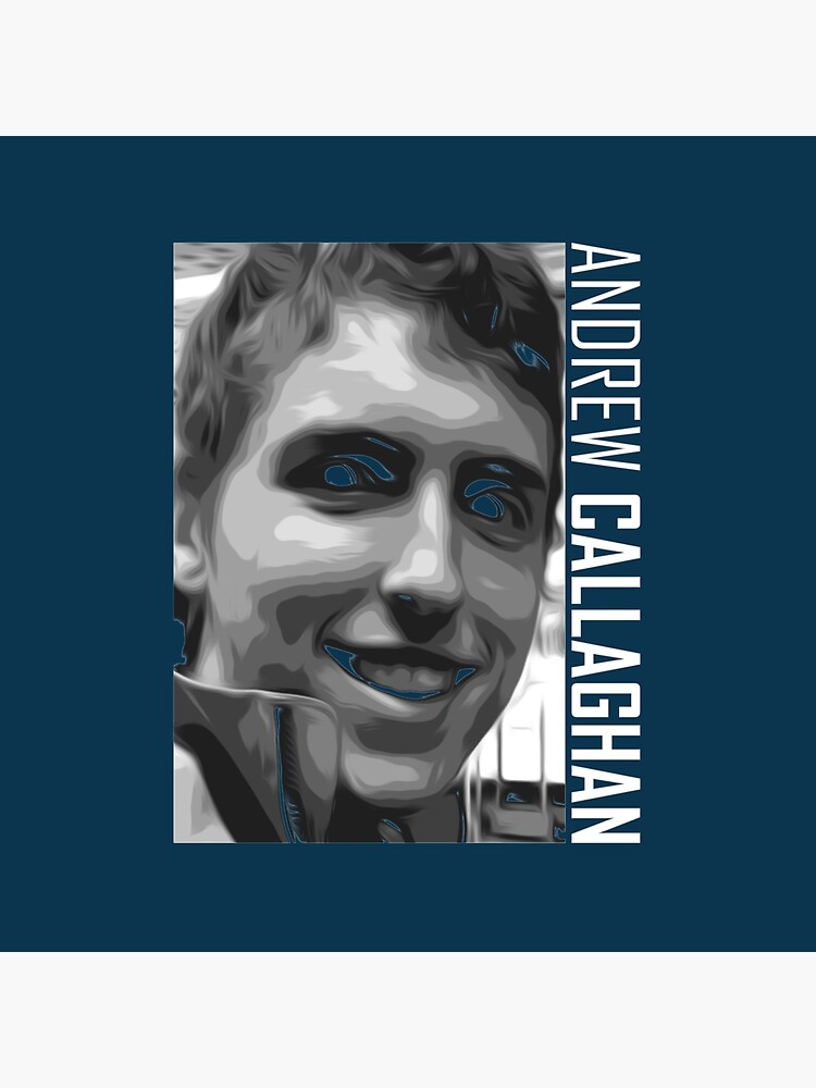 Andrew Callaghan Documentary Style Throw Pillow - Image 2