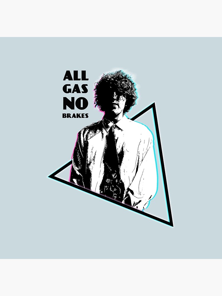 All Gas No Brakes Street Edition Throw Pillow - Image 2