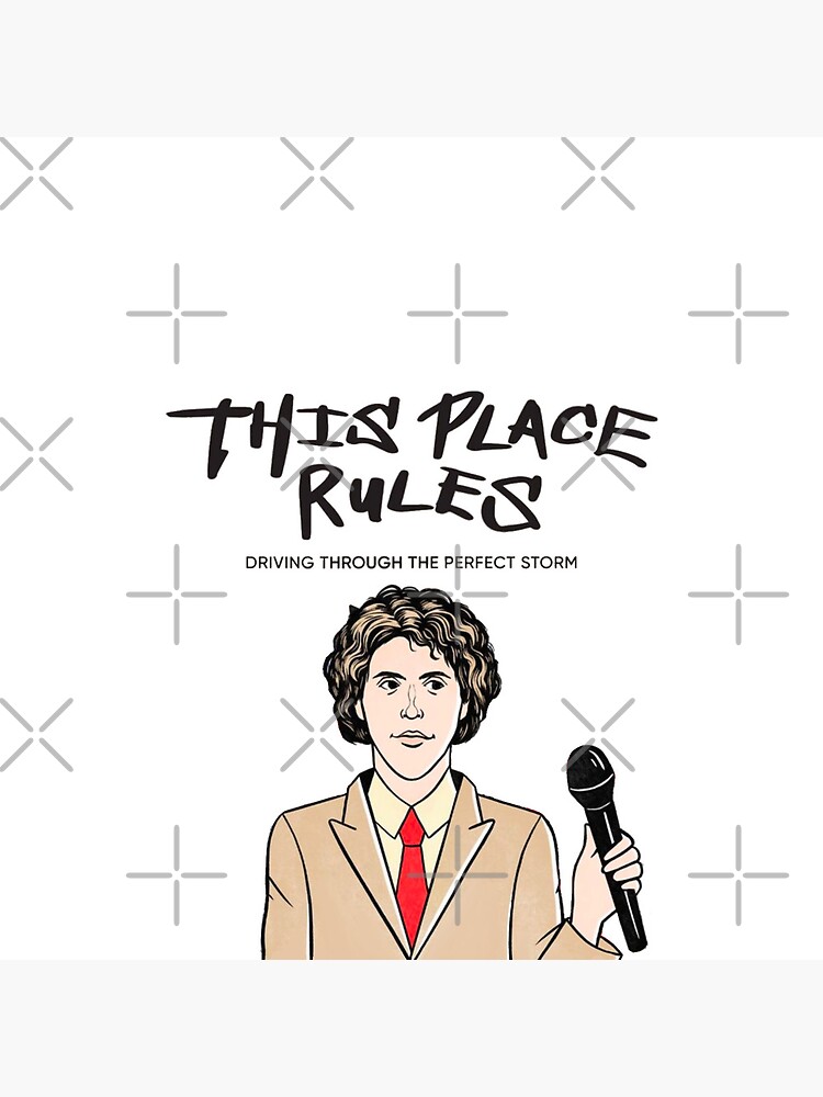 This Place Rules Channel 5 Throw Pillow - Image 2