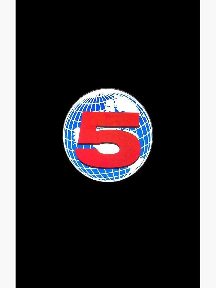 Channel 5 Classic Logo Shower Curtain - Image 2