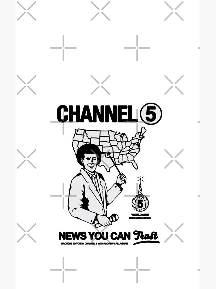 Channel 5 News You Can Trust Shower Curtain - Image 2