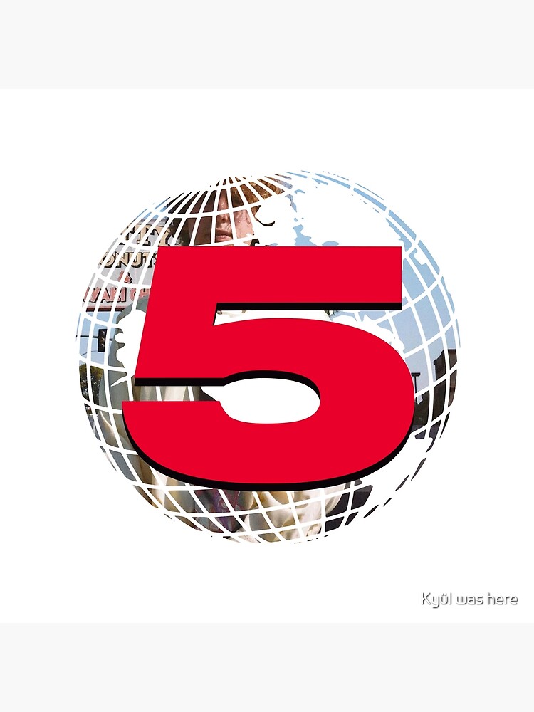Channel 5 Logo With Andrew Tapestry - Image 2