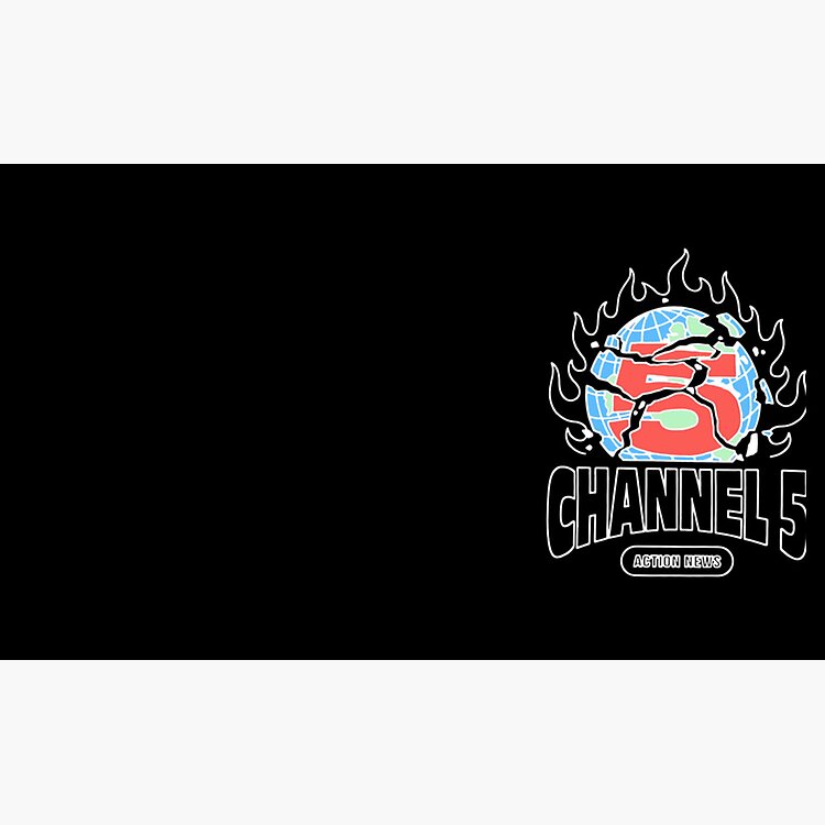 Channel 5 Merch Universe Logo Mug - Image 3
