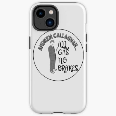 Andrew Callaghan All Gas No Brakes Iphone Case