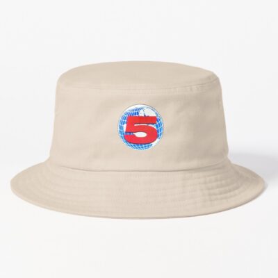 Channel 5 News Logo Design Bucket Hat