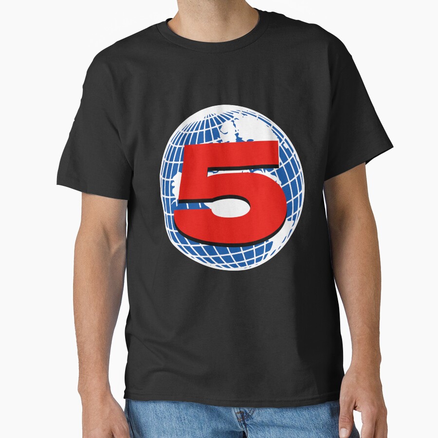 Channel 5 News Channel Logo T-shirt
