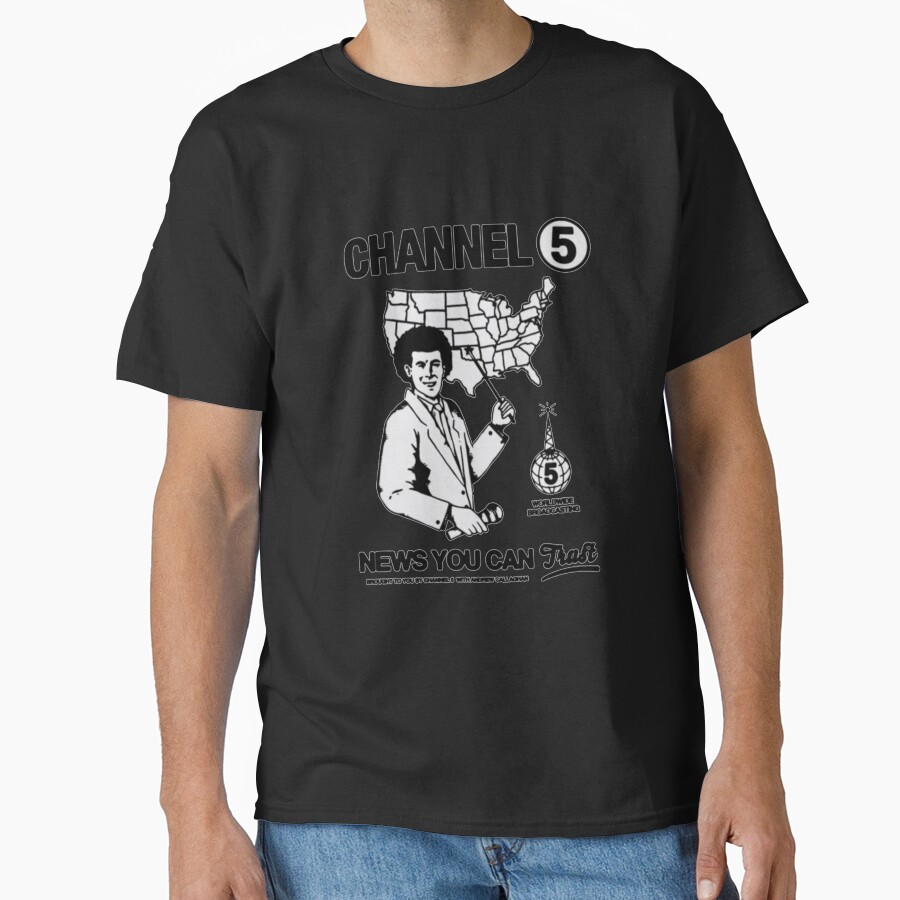 Channel 5 News You Can Trust T-shirt - Image 2
