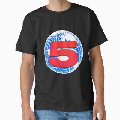 Hot Design Channel 5 News Logo T-shirt