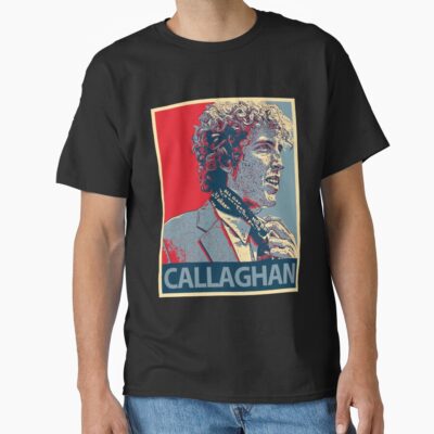Andrew Callaghan Channel 5 Sticker Design T-shirt
