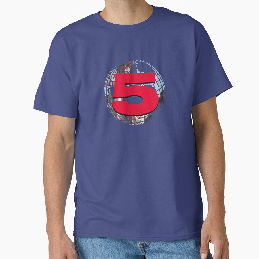 Channel 5 Logo Andrew Callaghan T-shirt - Image 4
