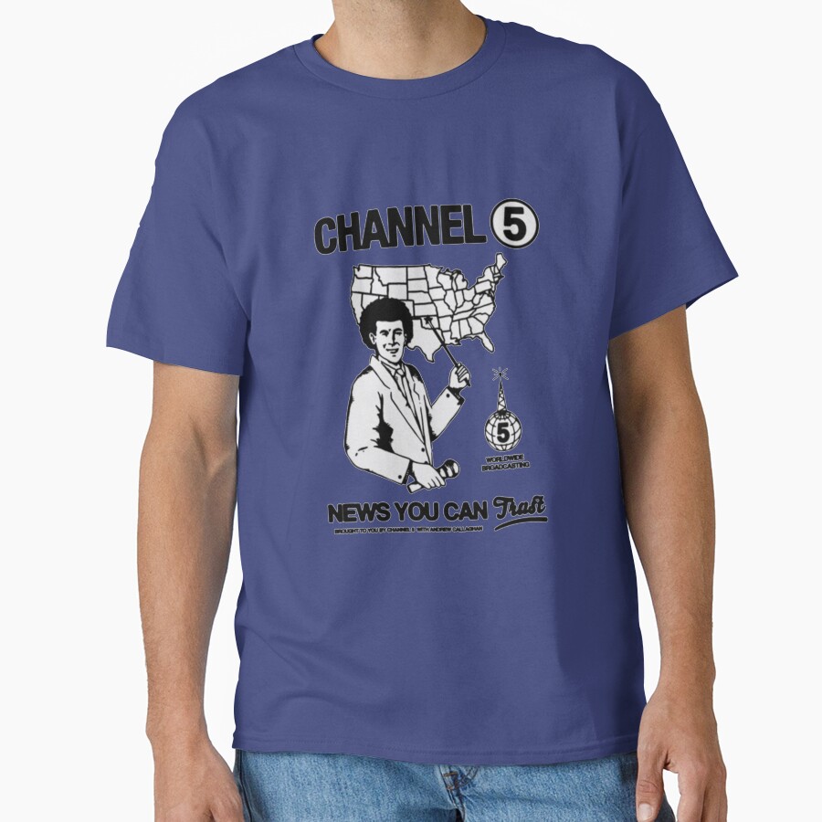 Channel 5 News You Can Trust T-shirt - Image 4