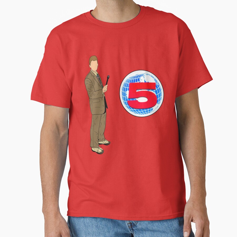 All Gas No Brakes Channel 5 Logo T-shirt - Image 5