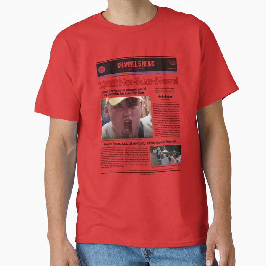 Channel 5 Field News T-shirt - Image 5