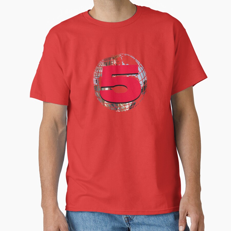 Channel 5 Logo Andrew Callaghan T-shirt - Image 5