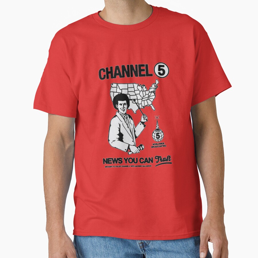 Channel 5 News You Can Trust T-shirt - Image 5