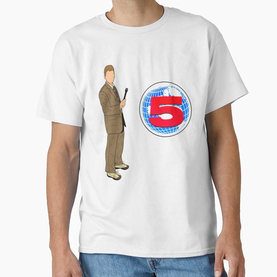 All Gas No Brakes Channel 5 Logo T-shirt - Image 2