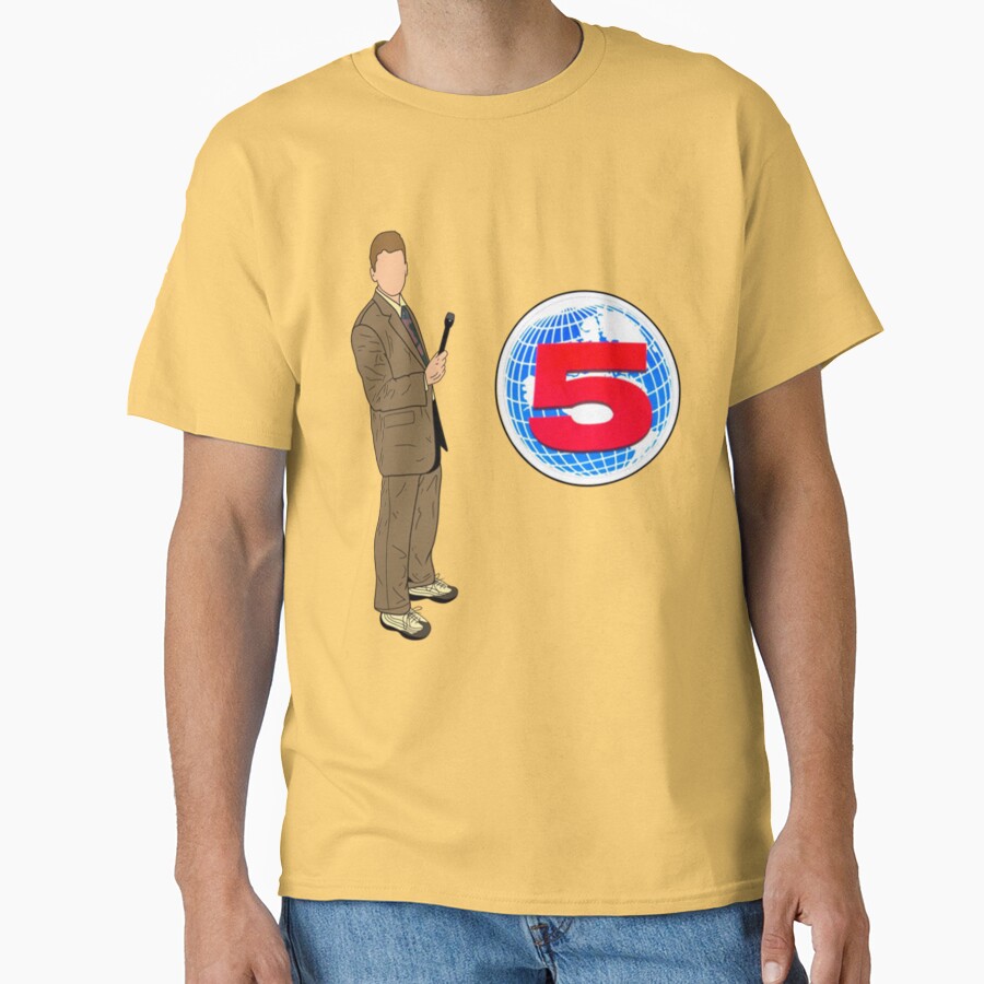 All Gas No Brakes Channel 5 Logo T-shirt - Image 6