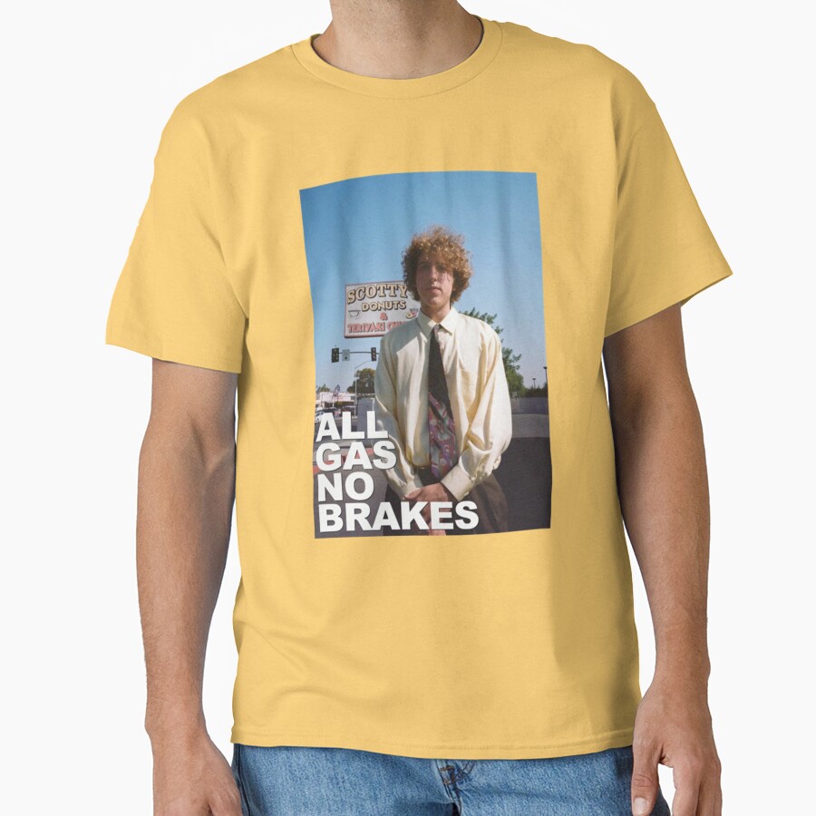 All Gas No Brakes Classic Logo T-shirt - Image 6