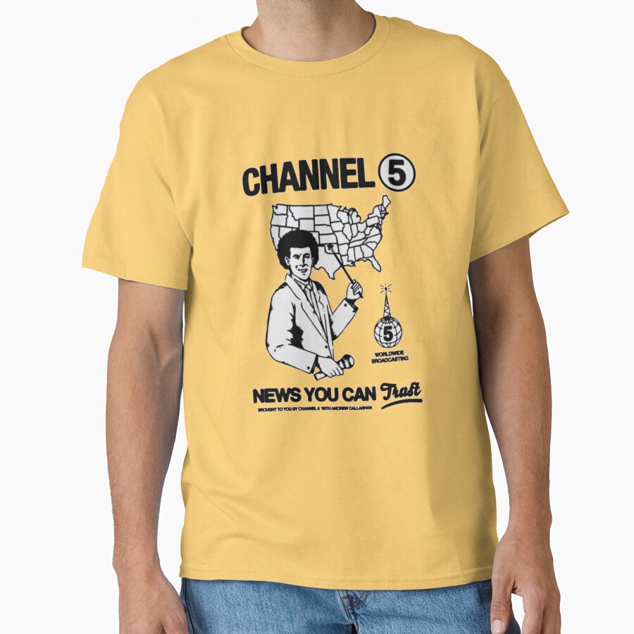 Channel 5 News You Can Trust T-shirt - Image 6