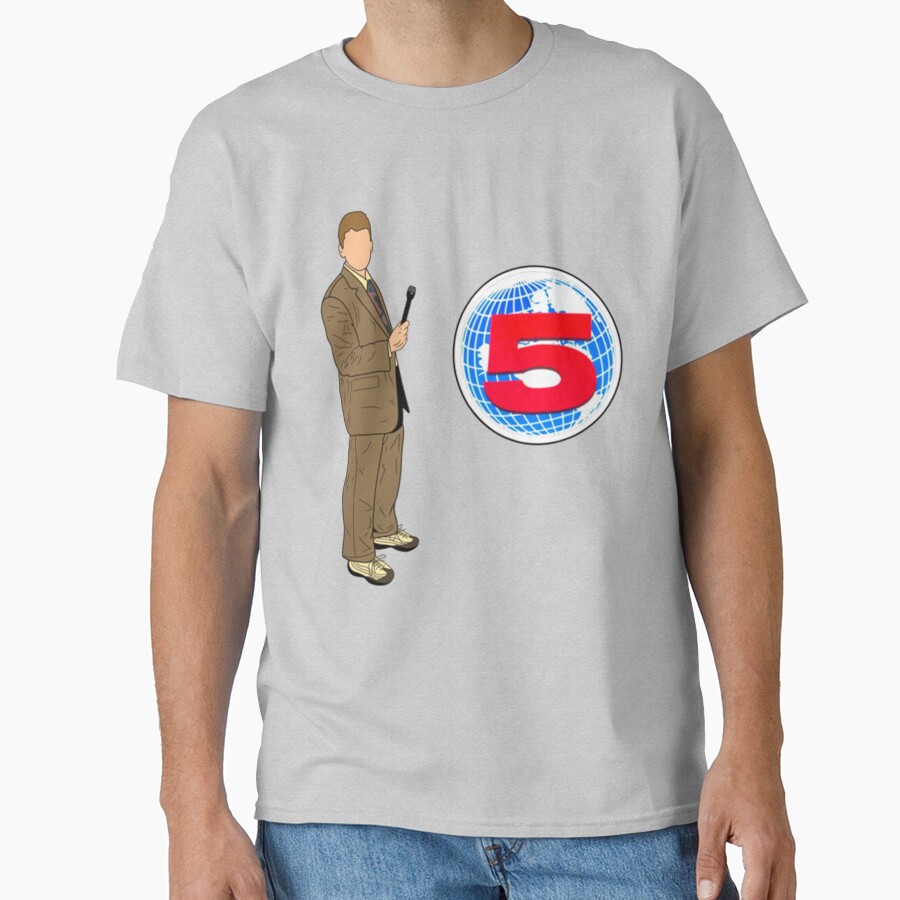 All Gas No Brakes Channel 5 Logo T-shirt - Image 3