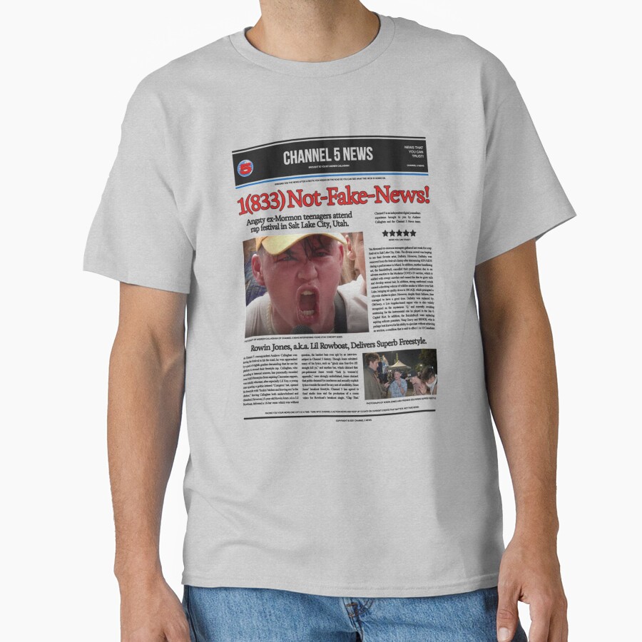 Channel 5 Field News T-shirt - Image 3