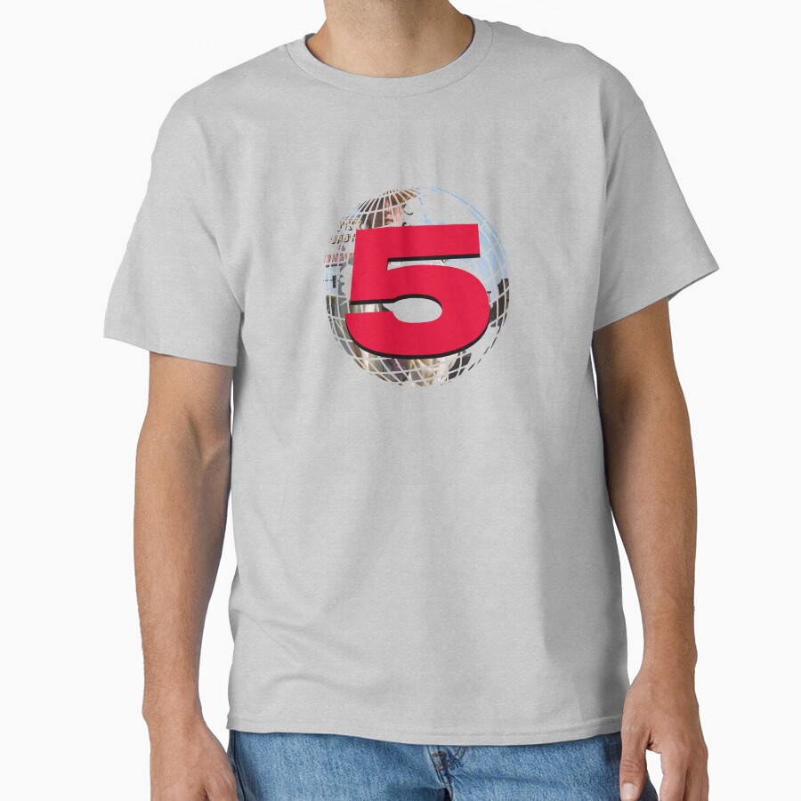Channel 5 Logo Andrew Callaghan T-shirt - Image 3