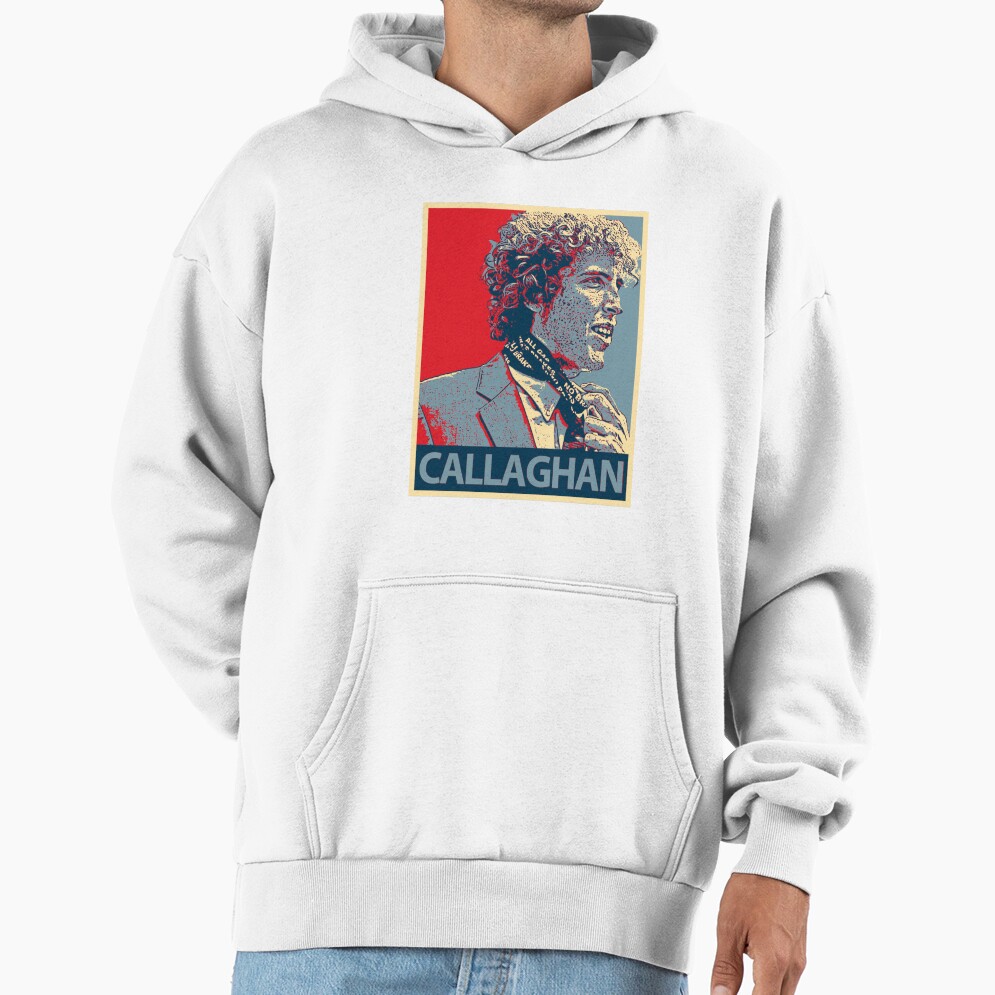 Andrew Callaghan Channel 5 Sticker Design Hoodie - Image 2