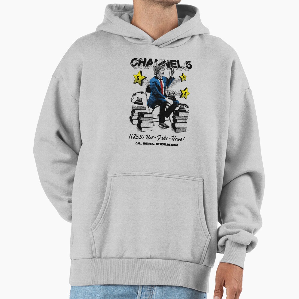 Channel 5 Breaking News Hoodie - Image 4