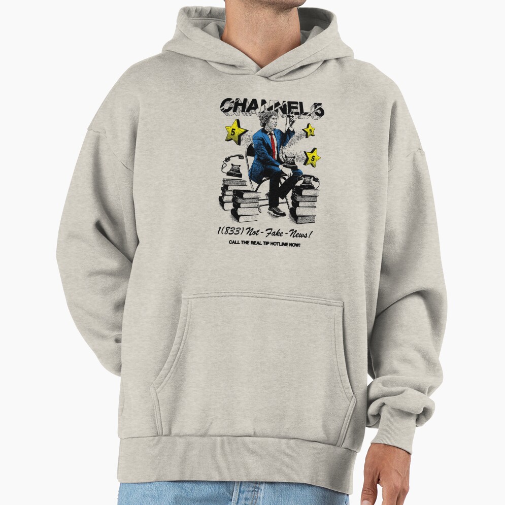 Channel 5 Breaking News Hoodie - Image 3