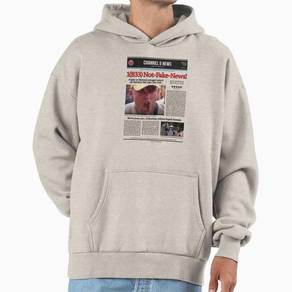 Channel 5 Field News Hoodie - Image 3