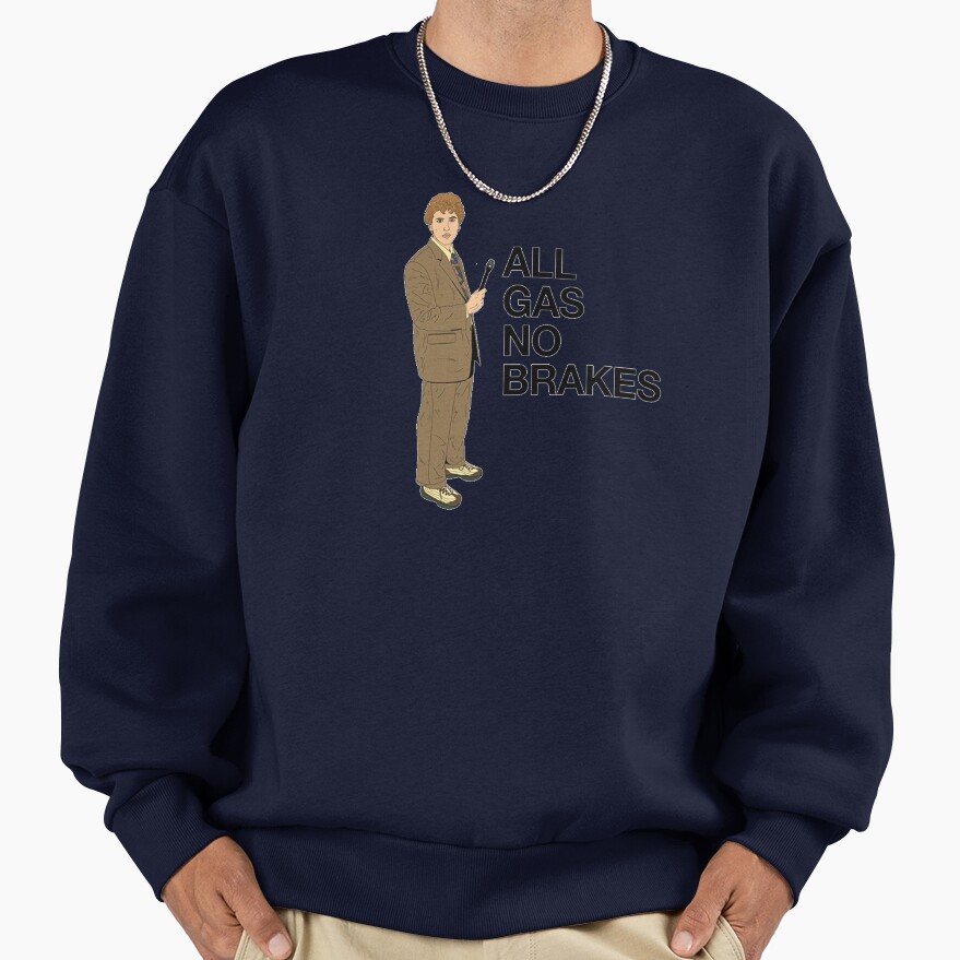 All Gas No Brakes Channel 5 Report Sweatshirt - Image 5