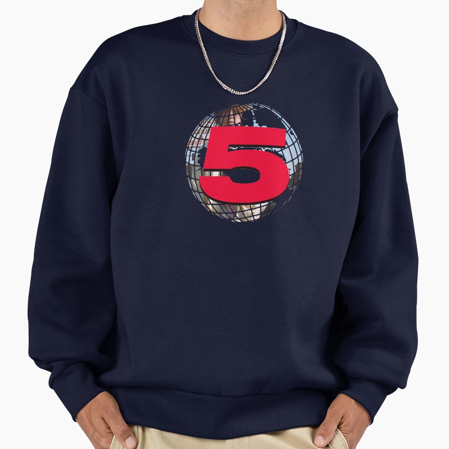 Channel 5 Logo Andrew Callaghan Sweatshirt - Image 5