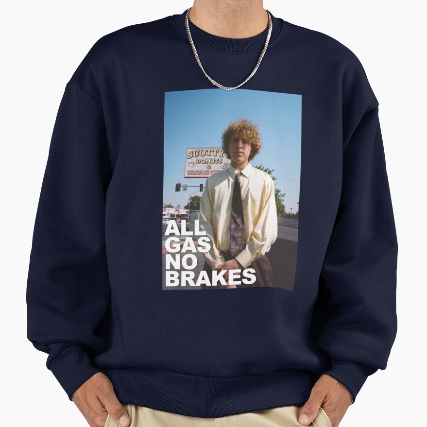 All Gas No Brakes Classic Logo Sweatshirt - Image 5