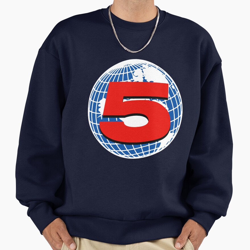Channel 5 News Channel Logo Sweatshirt - Image 5
