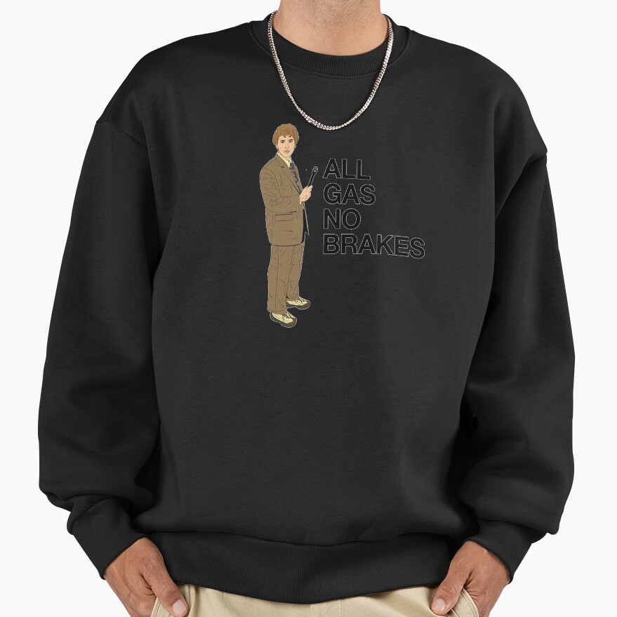 All Gas No Brakes Channel 5 Report Sweatshirt - Image 2