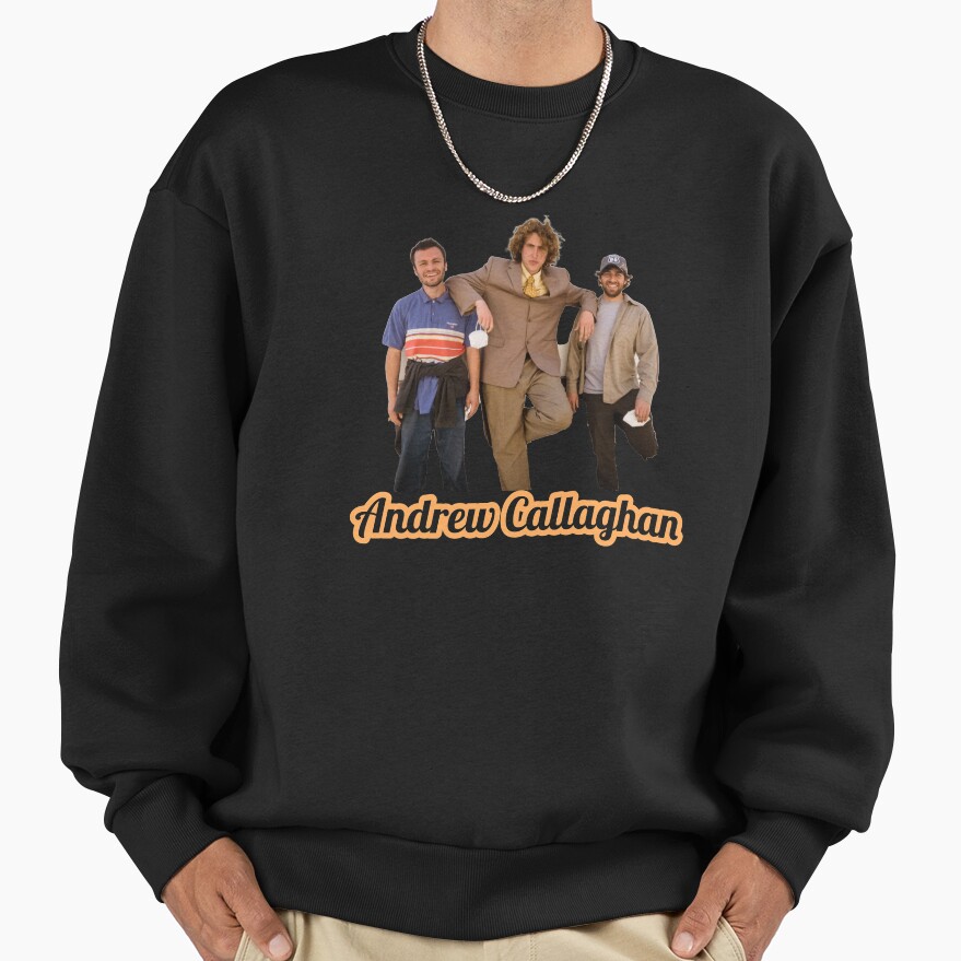 Andrew Callaghan Channel 5 Interview Sweatshirt