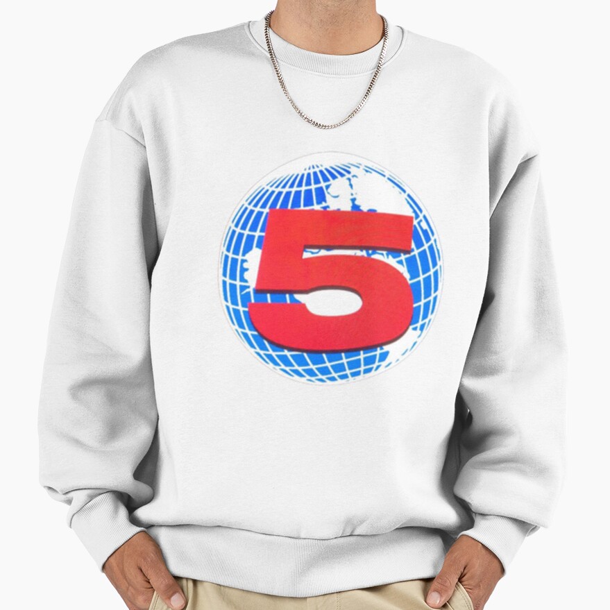 Hot Design Channel 5 News Logo Sweatshirt - Image 2