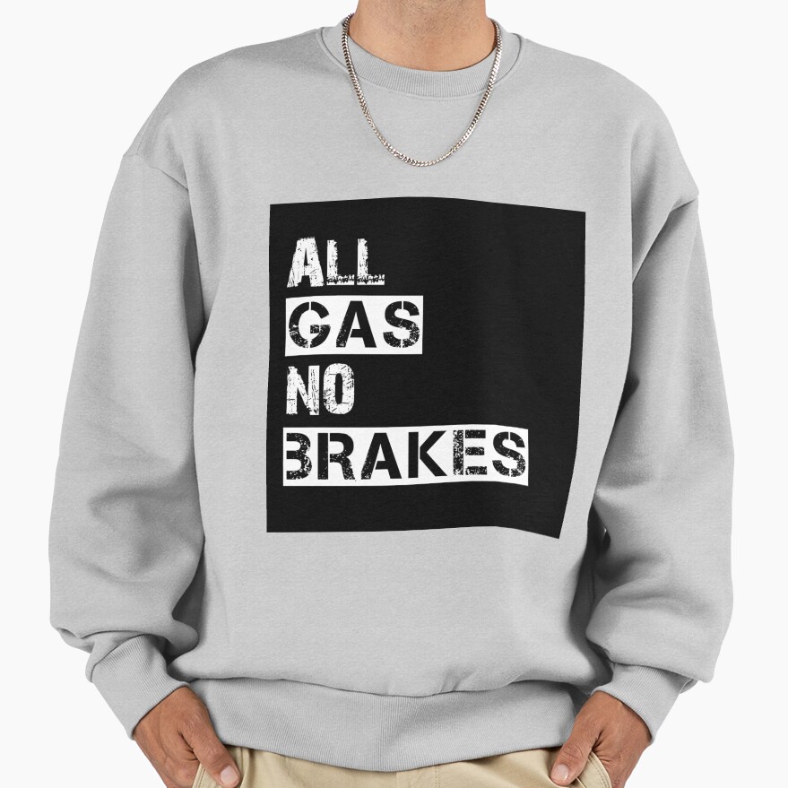 All Gas No Brakes Road Report Sweatshirt - Image 4