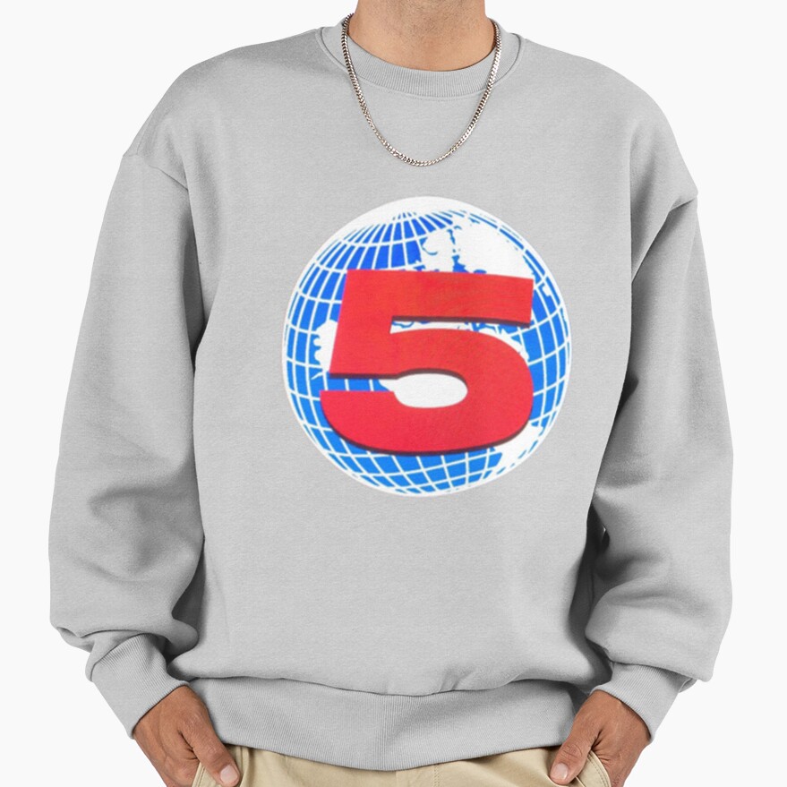 Hot Design Channel 5 News Logo Sweatshirt - Image 4