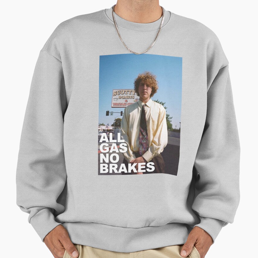 All Gas No Brakes Classic Logo Sweatshirt - Image 4