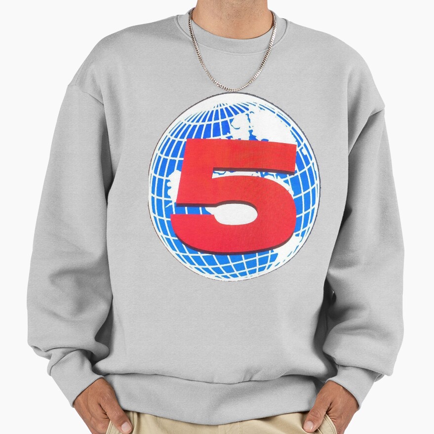 Channel 5 Broadcast Logo Sweatshirt - Image 4