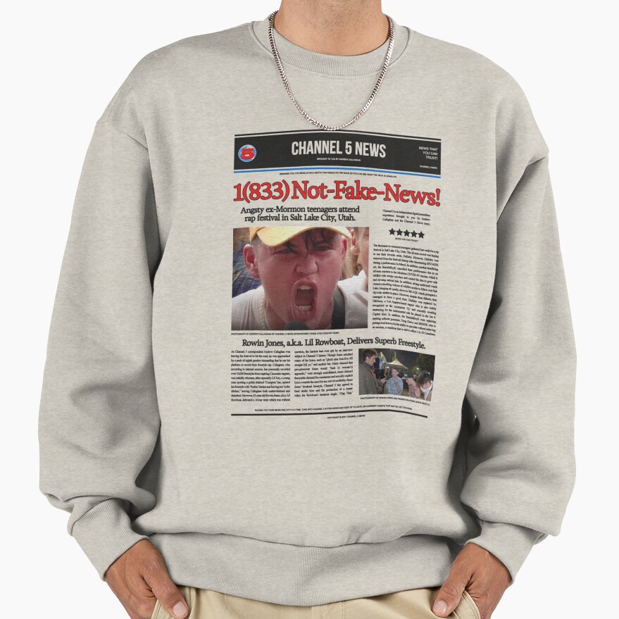 Channel 5 Field News Sweatshirt - Image 3