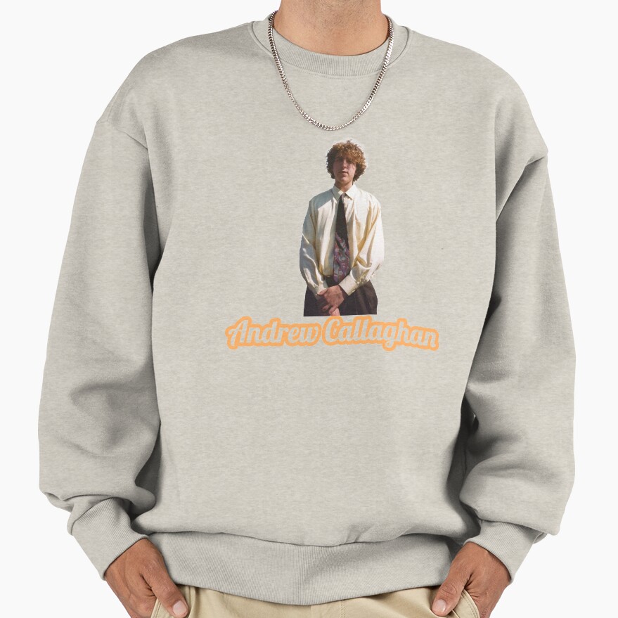 Andrew Callaghan Channel 5 Reporter Sweatshirt - Image 3