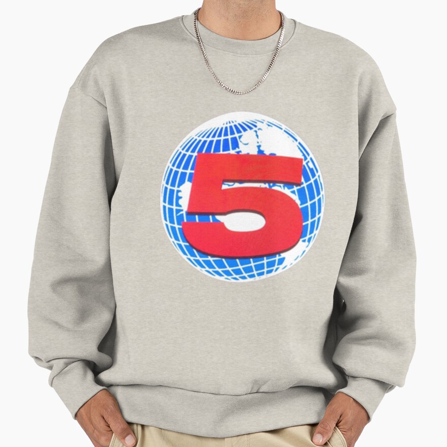 Hot Design Channel 5 News Logo Sweatshirt - Image 3