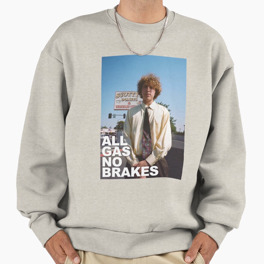 All Gas No Brakes Classic Logo Sweatshirt - Image 3
