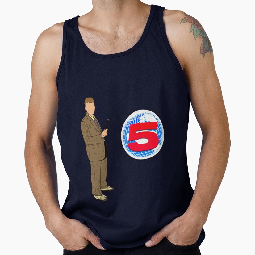 All Gas No Brakes Channel 5 Logo Tank Top - Image 5