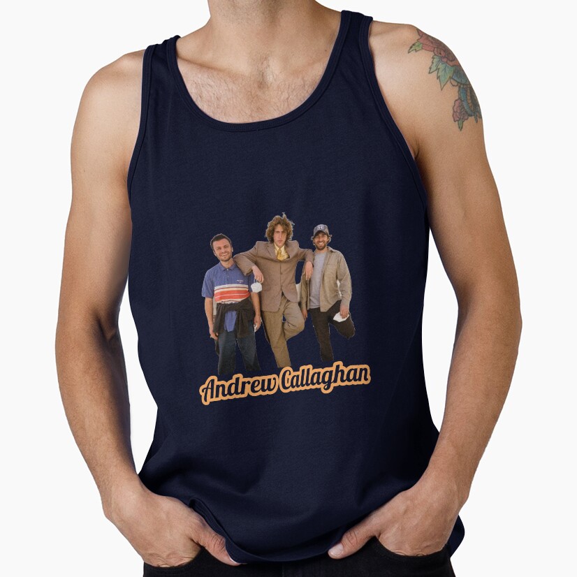 Andrew Callaghan Channel 5 Interview Tank Top - Image 5