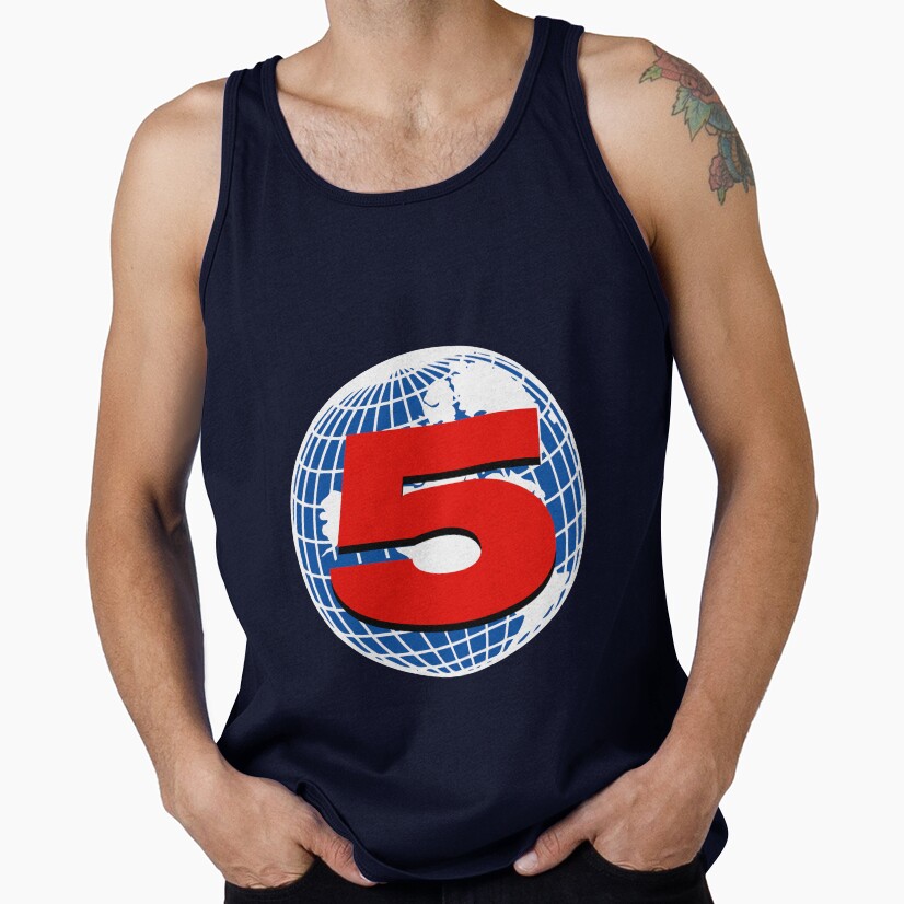 Channel 5 News Channel Logo Tank Top - Image 5